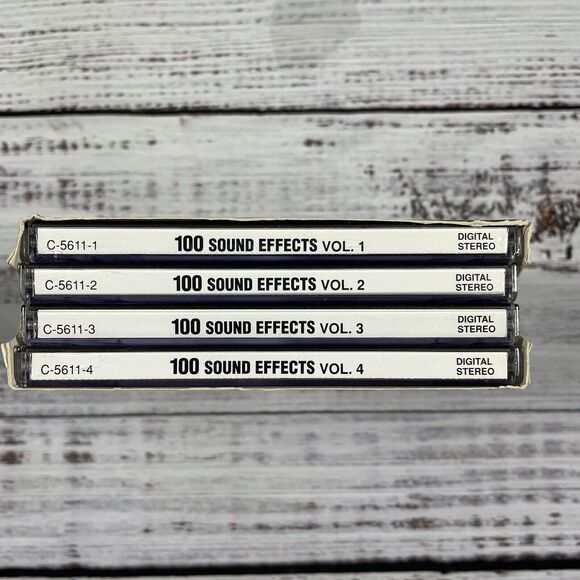 400 SOUND EFFECTS THE ULTIMATE COLLECTION 1994 Halloween 4CD SET - Picture 2 of 4